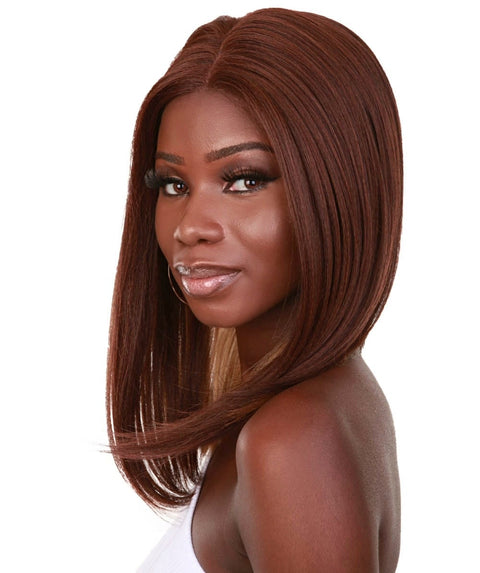 Nandi Medium Brown Blonde Bob Lace Wig