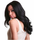 Cleo Black Layered Lace Front Wig
