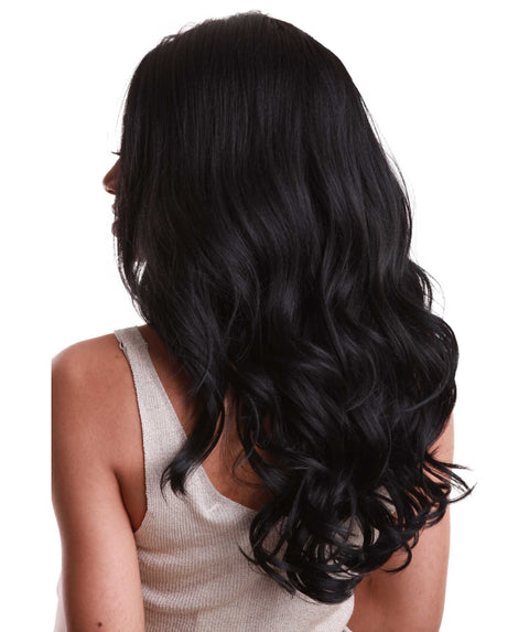 Cleo Black Layered Lace Front Wig