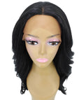 Cleo Black Layered Lace Front Wig