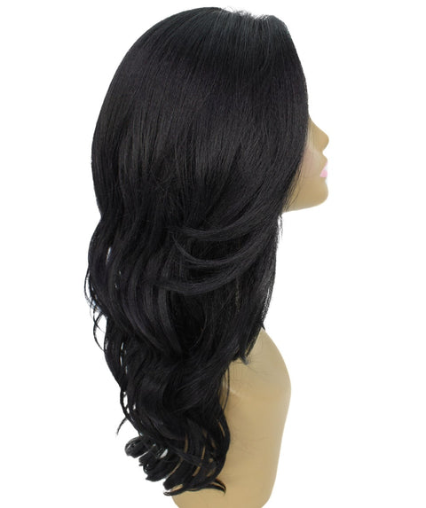 Cleo Black Layered Lace Front Wig