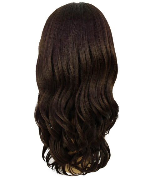 Cleo Medium Brown Layered Lace Front Wig