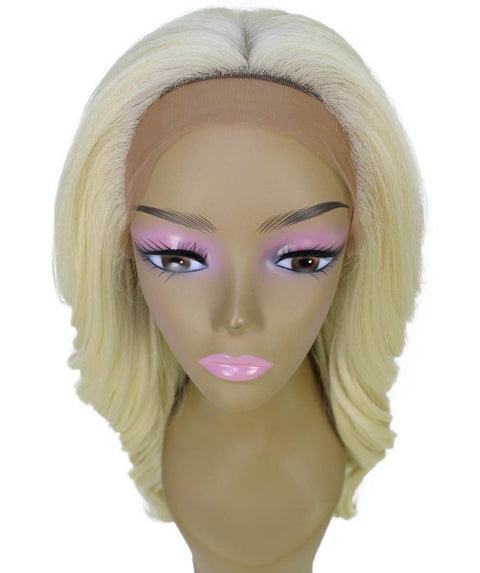 Cleo Light Blonde Layered Lace Front Wig