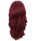 Cleo Deep Red Layered Lace Front Wig