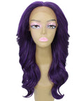 Cleo Violet Blend Layered Lace Front Wig