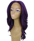 Cleo Violet Blend Layered Lace Front Wig