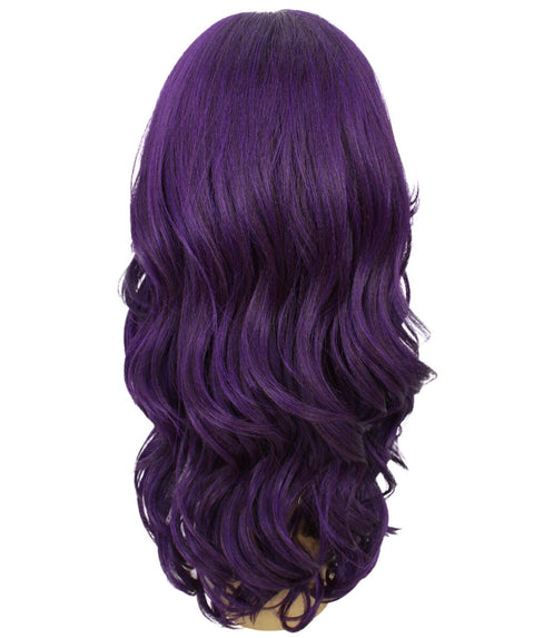 Cleo Violet Blend Layered Lace Front Wig