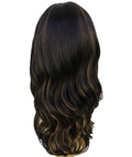 Cleo Black with Golden Layered Lace Front Wig