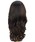 Cleo Black with Caramel Layered Lace Front Wig