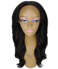 Cleo Black with Aubum Layered Lace Front Wig