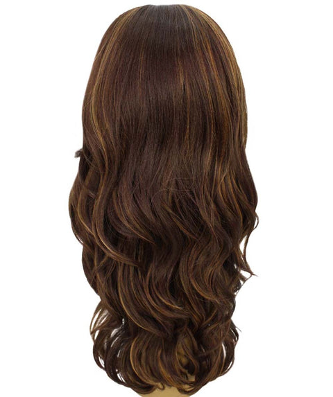 Cleo Brown with Golden Layered Lace Front Wig