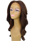 Cleo Brown with Caramel Layered Lace Front Wig