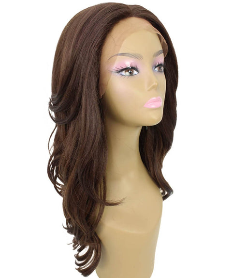 Cleo Brown with Caramel Layered Lace Front Wig