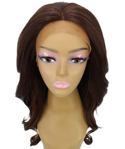Cleo Brown with Caramel Layered Lace Front Wig