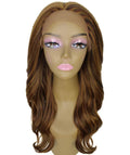 Cleo Light Brown Blend Layered Lace Front Wig