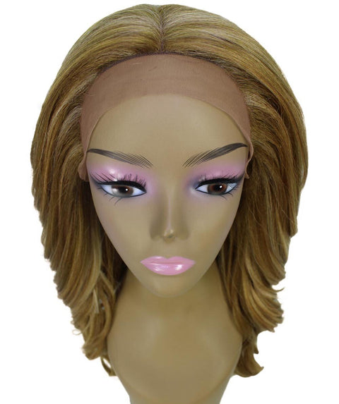 Cleo Blonde Blend Layered Lace Front Wig