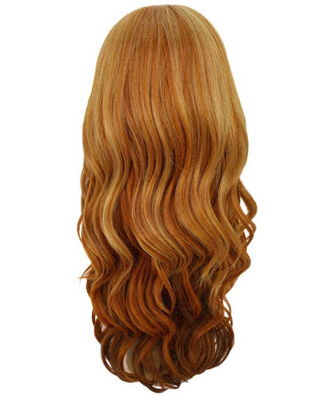 Cleo Strawberry Blonde Layered Lace Front Wig