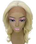 Yenne Light Blonde Wavy Layered Lace Front Wig