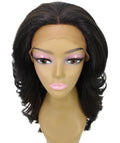 Yenne Black with Caramel Wavy Layered Lace Front Wig