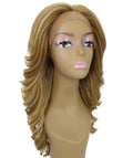 Yenne Blonde Blend Wavy Layered Lace Front Wig