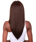 Kiya Medium Brown Long Bob Lace Front Wig