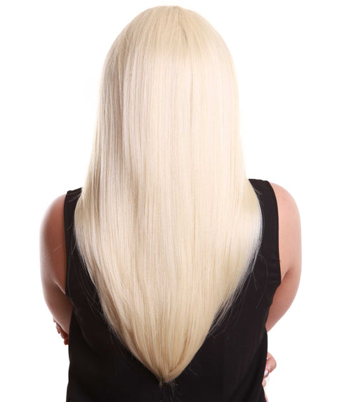 Kiya Light Blonde Long Bob Lace Front Wig