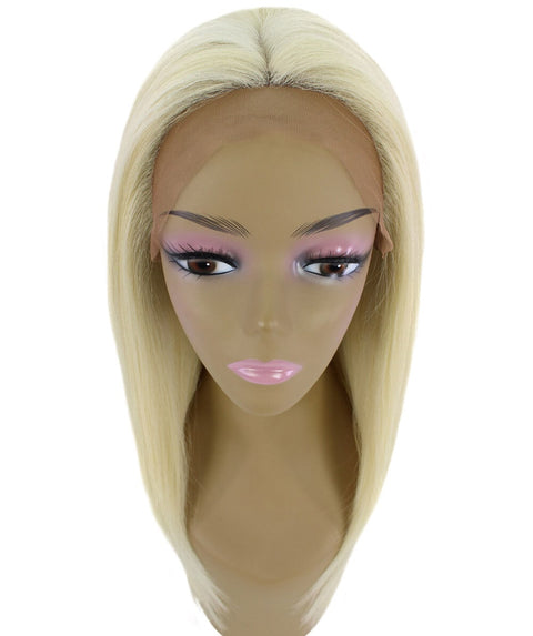 Kiya Light Blonde Long Bob Lace Front Wig