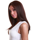Kiya Brown with Caramel Long Bob Lace Front Wig