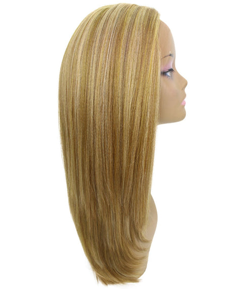 Kiya Blonde Blend Long Bob Lace Front Wig