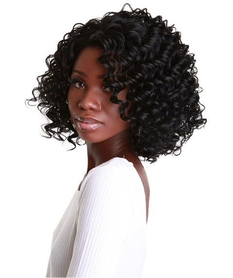 Idla Black Bob Lace Front Wig