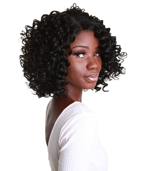 Idla Black Bob Lace Front Wig