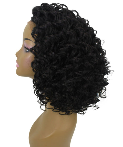 Idla Natural Black Bob Lace Front Wig