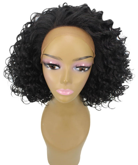 Idla Natural Black Bob Lace Front Wig