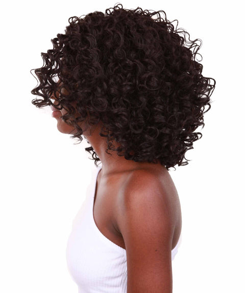 Idla Dark Brown Bob Lace Front Wig