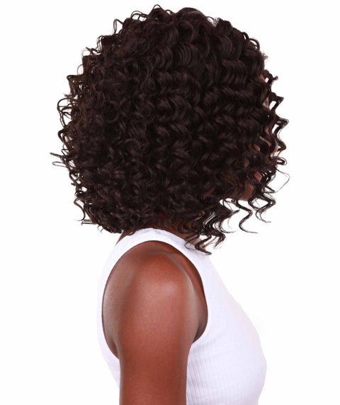 Idla Dark Brown Bob Lace Front Wig