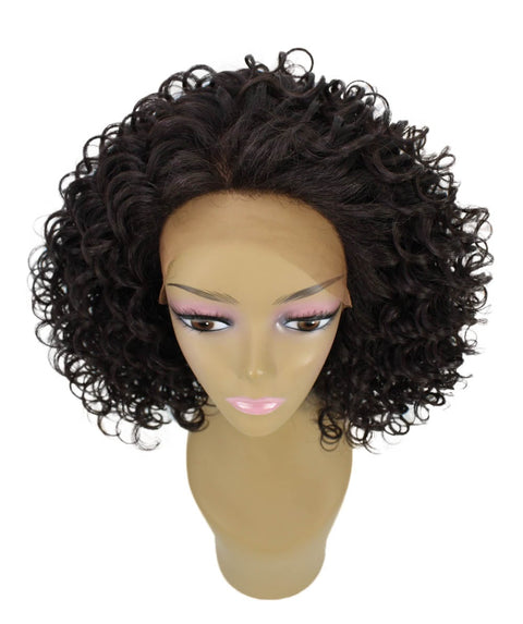 Idla Dark Brown Bob Lace Front Wig