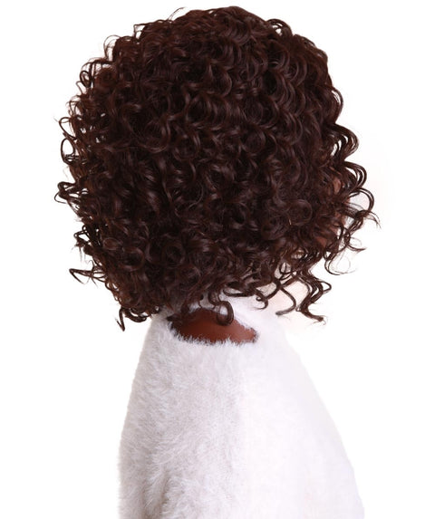 Idla Medium Brown Bob Lace Front Wig