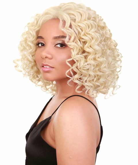 Idla Deep Red and Black Blend Bob Lace Front Wig