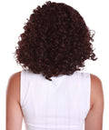 Idla Deep Red and Black Blend Bob Lace Front Wig