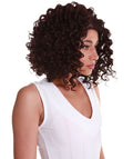 Idla Deep Red and Black Blend Bob Lace Front Wig