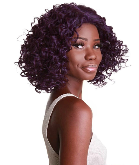 Idla Violet Blend Bob Lace Front Wig