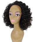 Idla Black and Golden Bob Lace Front Wig