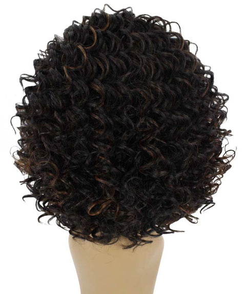 Idla Black with Caramel Bob Lace Front Wig