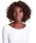 Idla Brown with Golden Bob Lace Front Wig