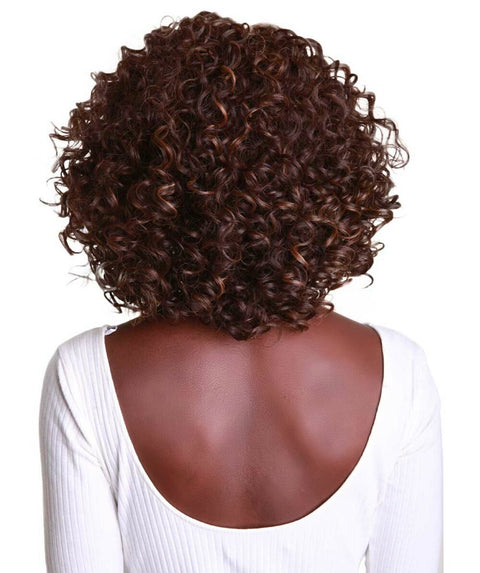 Idla Brown with Golden Bob Lace Front Wig