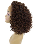 Idla Brown with Caramel Bob Lace Front Wig