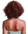 Idla Copper Aubum Blend Bob Lace Front Wig