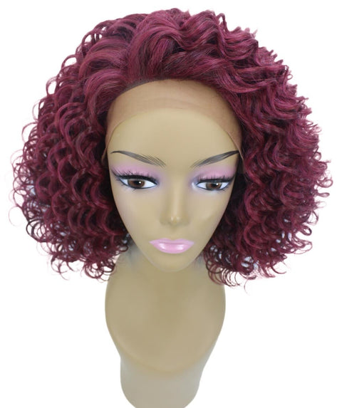 Idla Medium Red Bob Lace Front Wig
