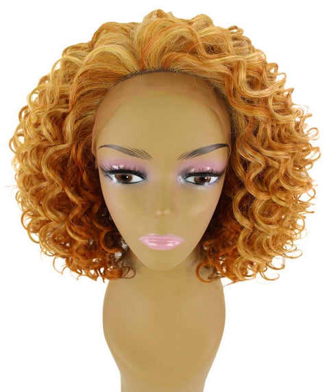 Idla Strawberry Blonde Bob Lace Front Wig