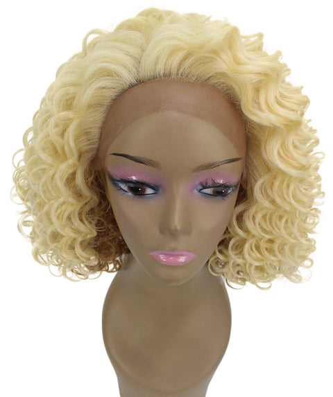 Idla Golden Dark Blonde Bob Lace Front Wig